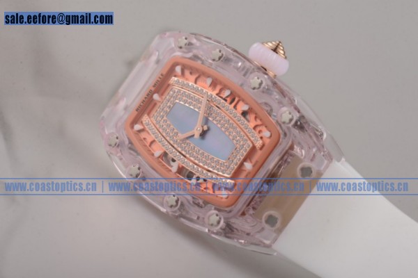 1:1 Replica Richard Mille RM 07-02 Watch Pink Sapphire